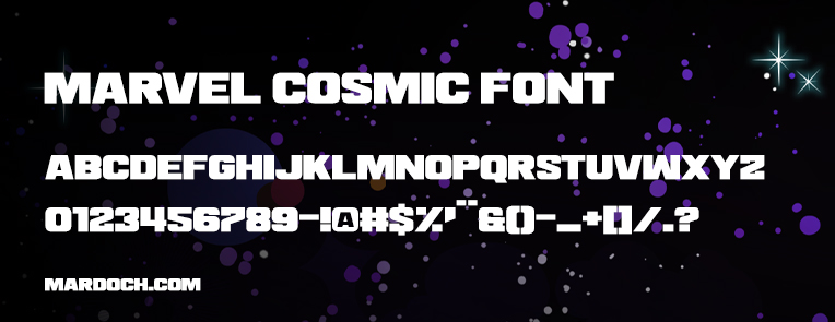 custom typeface specimen